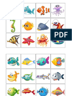 Jeu Mémory Poissons Et Crustacés