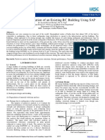 Performance Evaluation of an Existing RC Building Using SAP