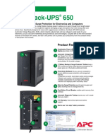 APC Back-UPS 650: Product Features