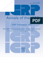 ICRP 103 The 2007 Recommendations of The Interenational Commission On Radiological Protection