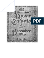 AMORC-The American Rosae Crucis 12 Diciembre 1916 Completo Traducido Al Español