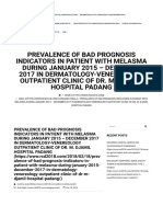 Prevalence of Bad Prognosis Indicators in Patient With Melasma During January 20 - Fragment 2