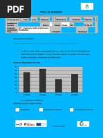 1º Teste de Avaliação -SEF