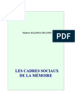 Cadres Sociaux Memoire