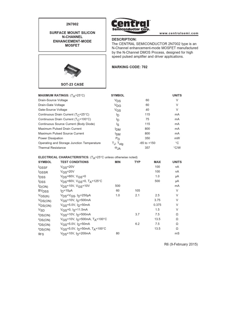 MOSFET 2N6657 A Canale N - Transistor Power V-MOS Siliconix - Componente Elettronico Nuovo
