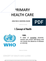 Primary Health Care 1