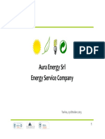 Aura Energy SRL - Progetto Efficienza Energetica