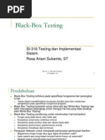 Black Box Testing Dan Contoh Pengujian Black Box