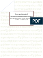 Drept Administrativ II Schema