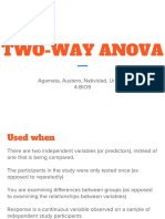 Two Way Anova  