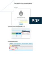 Instructivo GEDO Licencias