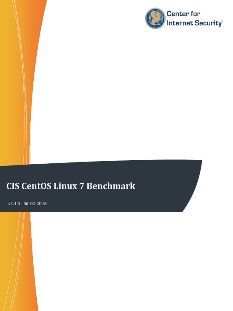 CIS CentOS Linux 7 Benchmark v2.1.0 | PDF | File System | Utility Software