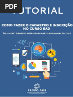 Tutorial Cadastro-Inscrição CursoEaD