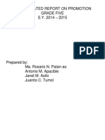 CONSOLIDATED REPORT ON PROMOTION.docx