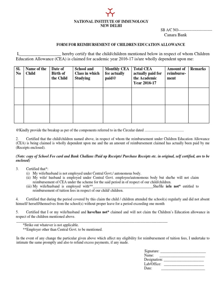 Children Education Allowance | PDF | Services (Economics) | Payments