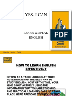 Fluency in English