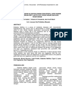 Perbedaan Kadar Glukosa Darah Dan Profil Lipid Pasien Yang Diberikan Diet Lacto Ovo Vegetarian Dan Non Vegetarian