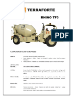 RHINO TF3 Ficha Tecnica PDF