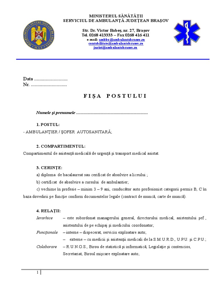 La Cateva Zile DistanÈÄ PreÈ Mai Mic Cu Cele Mai Bune Oferte Curs Ambulantier 2018 Brasov Generalpromo Ro