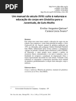 Um manual do século XVIII