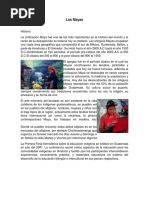 La Cultura Maya