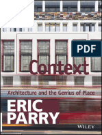 Preview Eric Parry Context Architecture and The Genius of Place