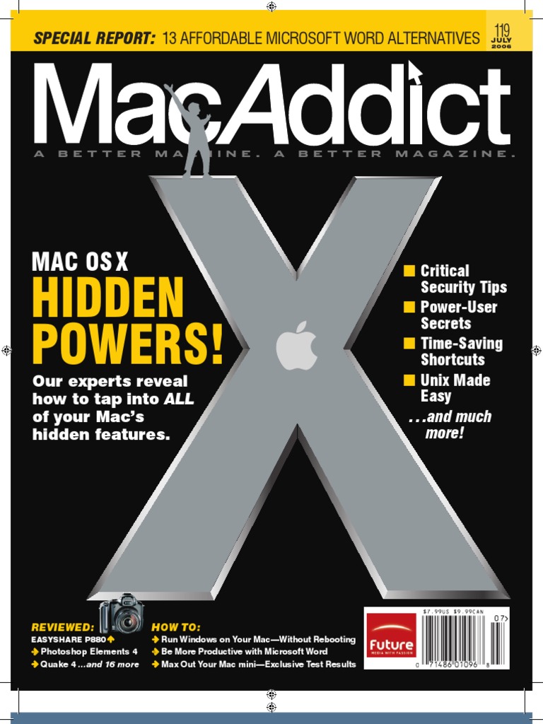 Macaddict Jul06 Macosx Secrets Microsoft Word On Mac Mac - 