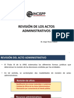 Revisión de actos administrativos