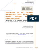 Aplicación de un entorno informático para teoría del diseño, basado en el constructivismo  Verónica Maribel Pailiacho, Concepción del Carmen Bedón Vaca