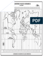 Husos de Horario para Imprimir PDF