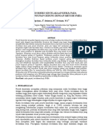 Analisis Risiko Kecelakaan Kerja Pada Proyek Bangunan Gedung Dengan Metode Fmea PDF