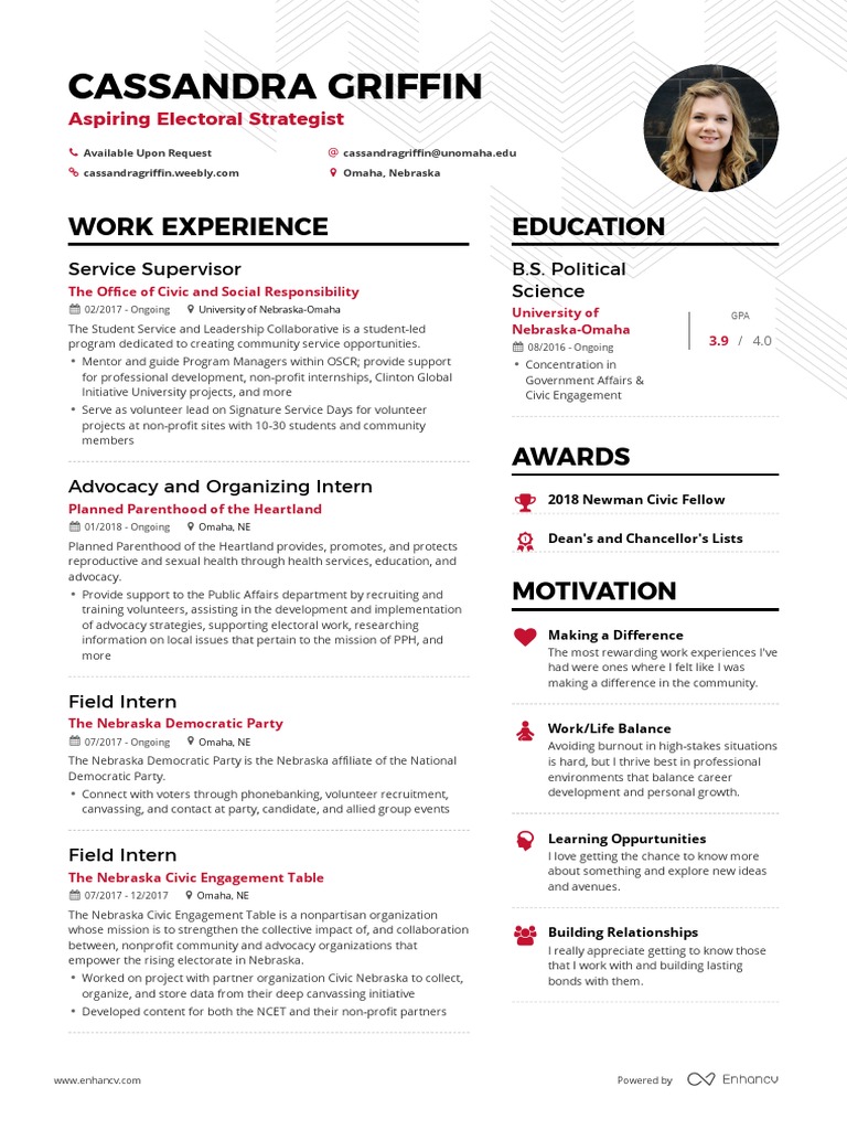 Aspiring Electoral Strategist Profile | PDF | Civic Engagement | Internship