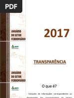 Ferrovias - Anuario Estatistico 2017 - Apresentação