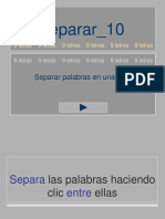 Separar Palabras en Una Frase 2