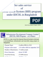 After sales service of SHS program in Bangladesh.pptx