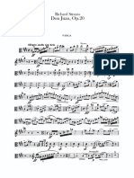 Viola - Strauss Don Juan PDF