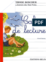 Apprentissage de La Lecture - CP - Méthode Boscher - Cahier de Lecture