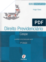 2016 Questões de Direito Previdencario Comentadas pelo Autor  - Hugo Goes  581p. 4ª Edição.pdf