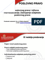 Poslovno Pravo_Predavanja Nedelja IX