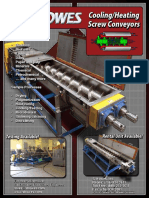 Cooling/Heating Screw Conveyors: Testing Available! Rental Unit Available!