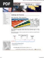 Peso Telha Sanduiche