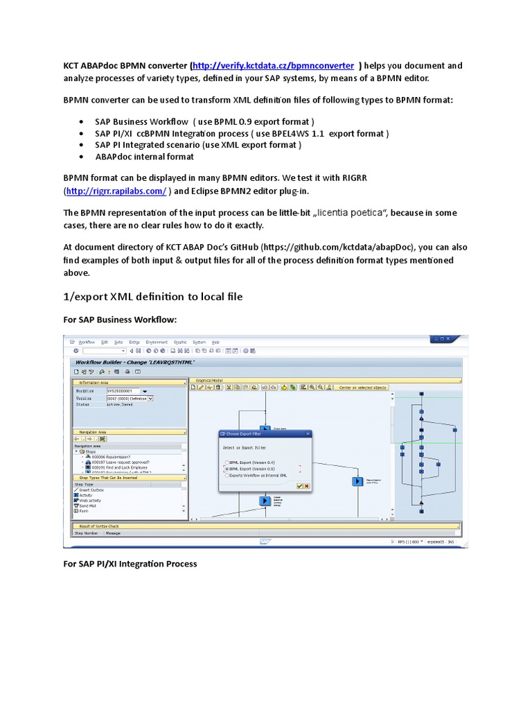 BPM N Converter How To Guide PDF Computer File Xml