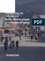 Guía - Marketing de Influencia - Elige Al Influencer Ideal