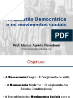 A Qustão Democrática e Os Movimentos Sociais