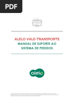Manual Suporte Sistema Pedido VT Alelo