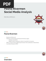 Peoria Rivermen Social Media Analysis