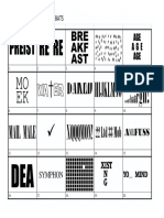 Dingbats Round For Quiz