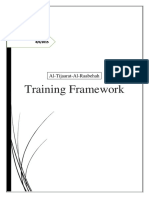 Framework of Training Department