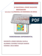 Segundo Informe de Variogramas y Modelamiento