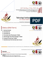 Teknologi Sediaan Solida - 05 Evaluasi Sediaan Tablet